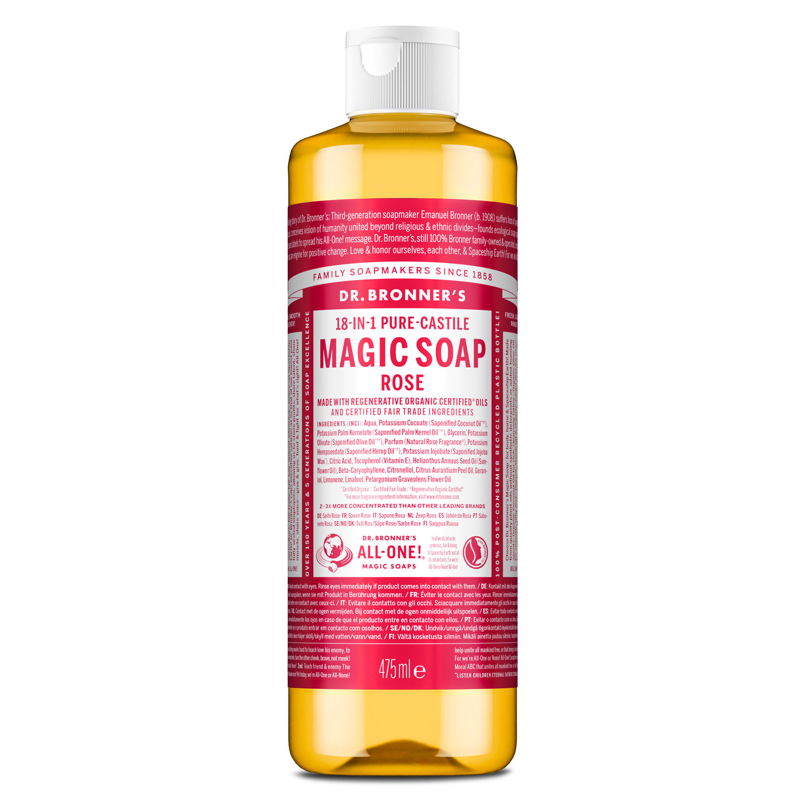 MAGIC SOAP Flüssigseife Rose 475ml